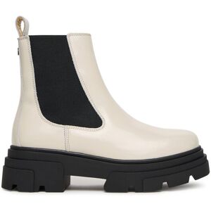 Tommy Hilfiger Členková obuv s elastickým prvkom Shiny FW0FW09042 Béžová Ženy Tommy Hilfiger Členková obuv s elastickým prvkom Shiny FW0FW09042 Béžová Ženy