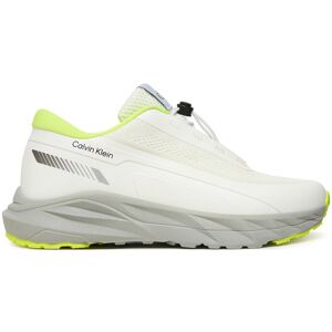 Calvin Klein Sneakersy Low Cut Lace-Up V3X9-83315-1903 D Biela Deti Calvin Klein Sneakersy Low Cut Lace-Up V3X9-83315-1903 D Biela Deti