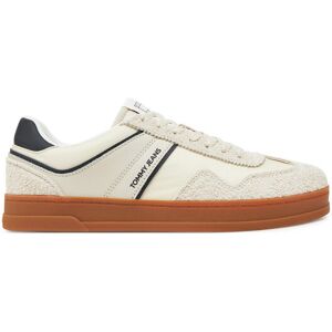 Tommy Jeans Sneakersy The Greenwich Mix Media EM0EM01606 Béžová Muži Tommy Jeans Sneakersy The Greenwich Mix Media EM0EM01606 Béžová Muži