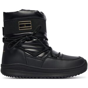 Tommy Hilfiger Snehule Snow Boot T3A5-34052-1474 D Čierna Deti Tommy Hilfiger Snehule Snow Boot T3A5-34052-1474 D Čierna Deti