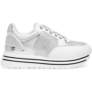 Eva Minge Sneakersy WYL3795-1 Biela Ženy Eva Minge Sneakersy WYL3795-1 Biela Ženy