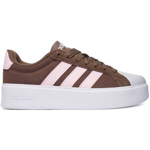 adidas Sneakersy Streettalk Bold Shoes KJ9946 Hnedá Ženy adidas Sneakersy Streettalk Bold Shoes KJ9946 Hnedá Ženy