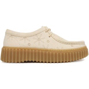 Clarks Poltopánky Torhill Bee 26186297 Écru Ženy Clarks Poltopánky Torhill Bee 26186297 Écru Ženy