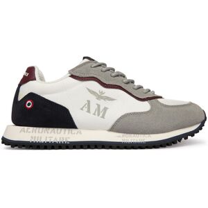 Aeronautica Militare Sneakersy 261SC0320UPL00313 Biela Muži Aeronautica Militare Sneakersy 261SC0320UPL00313 Biela Muži