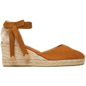 Castañer Espadrilky Carina/6/002 021644 Hnedá Ženy Castañer Espadrilky Carina/6/002 021644 Hnedá Ženy