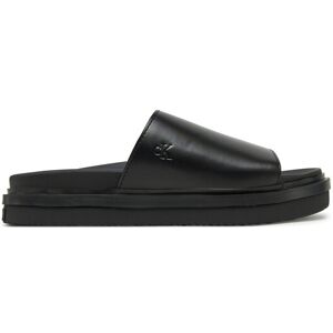 Calvin Klein Jeans Šľapky Flat Molded Sandal Slide YW0YW01710 Čierna Ženy Calvin Klein Jeans Šľapky Flat Molded Sandal Slide YW0YW01710 Čierna Ženy