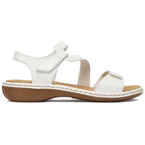 Rieker Sandále CEO-659C7-80 Biela Ženy Rieker Sandále CEO-659C7-80 Biela Ženy