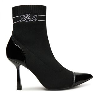 KARL LAGERFELD Členková obuv Pandara KL31357 Čierna Ženy KARL LAGERFELD Členková obuv Pandara KL31357 Čierna Ženy
