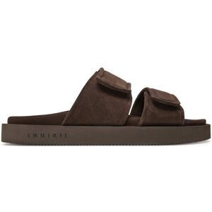 Inuikii Šľapky Suede Double Band 50102-510 Hnedá Muži Inuikii Šľapky Suede Double Band 50102-510 Hnedá Muži