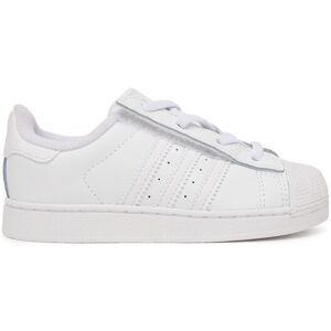 adidas Sneakersy Superstar II Elastic Lace JH9986 Biela Deti adidas Sneakersy Superstar II Elastic Lace JH9986 Biela Deti