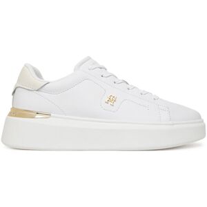 Tommy Hilfiger Sneakersy FW0FW08631 Biela Ženy Tommy Hilfiger Sneakersy FW0FW08631 Biela Ženy
