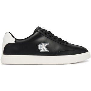 Calvin Klein Sneakersy Low Prof Cupsole Emb Lth HM0HM02124 Čierna Muži Calvin Klein Sneakersy Low Prof Cupsole Emb Lth HM0HM02124 Čierna Muži