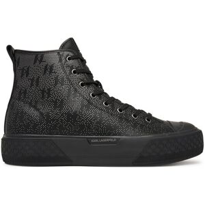 KARL LAGERFELD Plátenky Kampus Max III KL50446G Čierna Muži KARL LAGERFELD Plátenky Kampus Max III KL50446G Čierna Muži