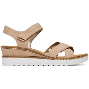 Rieker Sandále V38G9-31 Ružová Ženy Rieker Sandále V38G9-31 Ružová Ženy