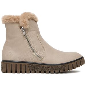 Rieker Členková obuv Y3481-60 Béžová Ženy Rieker Členková obuv Y3481-60 Béžová Ženy