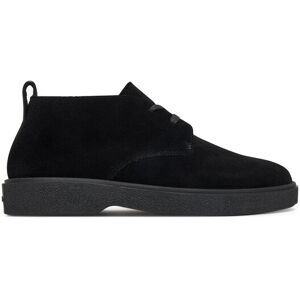 Calvin Klein Sneakersy Text Rubber Desert Boot Su HM0HM01978 Čierna Muži Calvin Klein Sneakersy Text Rubber Desert Boot Su HM0HM01978 Čierna Muži