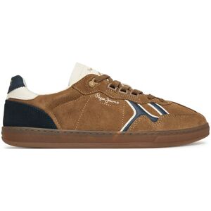 Pepe Jeans Sneakersy Ball Mix M PMS000009 Hnedá Muži Pepe Jeans Sneakersy Ball Mix M PMS000009 Hnedá Muži