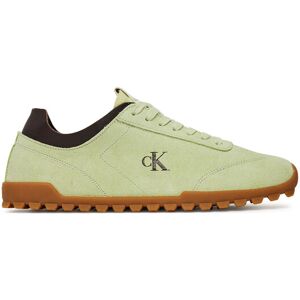 Calvin Klein Jeans Sneakersy Low Profile Runner Mg Sue YW0YW01898 Zelená Ženy Calvin Klein Jeans Sneakersy Low Profile Runner Mg Sue YW0YW01898 Zelená Ženy