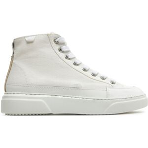 Inuikii Sneakersy Canvas Lex High 50103-991 Biela Muži Inuikii Sneakersy Canvas Lex High 50103-991 Biela Muži