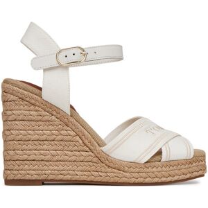 Tommy Hilfiger Espadrilky Tommy Hilfiger Espad High Wedge FW0FW08668 Écru Ženy Tommy Hilfiger Espadrilky Tommy Hilfiger Espad High Wedge FW0FW08668 Écru Ženy