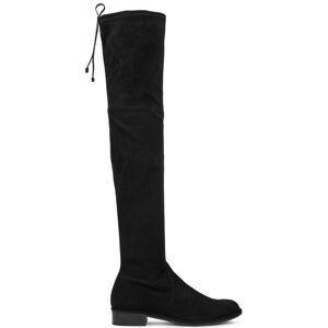 Stuart Weitzman Mušketierky Lowland Čierna Ženy Stuart Weitzman Mušketierky Lowland Čierna Ženy