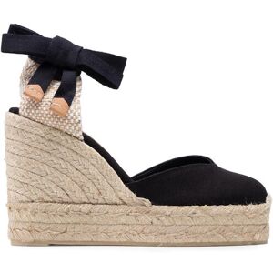 Castañer Espadrilky Chiara/8ED/001 020992-100 Čierna Ženy Castañer Espadrilky Chiara/8ED/001 020992-100 Čierna Ženy