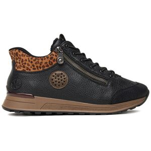 Rieker Sneakersy N1457-00 Čierna Ženy Rieker Sneakersy N1457-00 Čierna Ženy