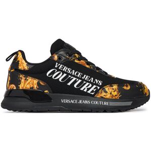 Versace Jeans Couture Sneakersy 80YA3SA5 Čierna Muži Versace Jeans Couture Sneakersy 80YA3SA5 Čierna Muži