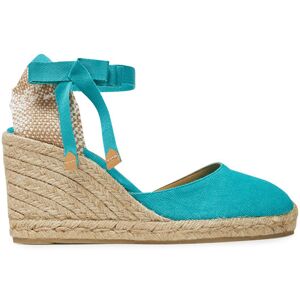 Castañer Espadrilky Carina/8/002 021642 Tyrkysová Ženy Castañer Espadrilky Carina/8/002 021642 Tyrkysová Ženy