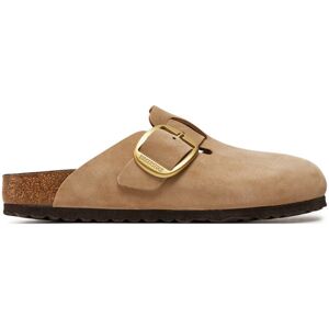 Birkenstock Šľapky Boston Big Buckle 1028052 Béžová Ženy Birkenstock Šľapky Boston Big Buckle 1028052 Béžová Ženy