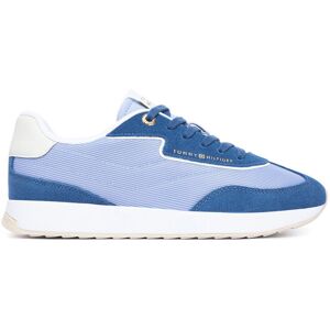 Tommy Hilfiger Sneakersy Th Retro Runner Mix FW0FW09410 Modrá Ženy Tommy Hilfiger Sneakersy Th Retro Runner Mix FW0FW09410 Modrá Ženy