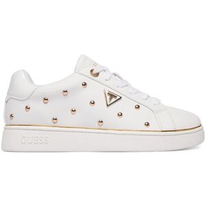 Guess Sneakersy FLPBON ELE12 Biela Ženy Guess Sneakersy FLPBON ELE12 Biela Ženy