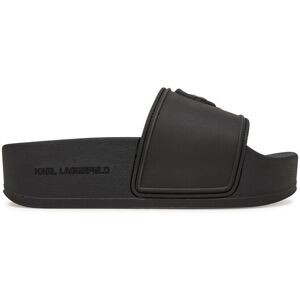 KARL LAGERFELD Šľapky Kondo Maxi KL80819M Čierna Ženy KARL LAGERFELD Šľapky Kondo Maxi KL80819M Čierna Ženy