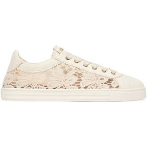 AGL Sneakersy Sade Fabric D936031PGKT046C253 Écru Ženy AGL Sneakersy Sade Fabric D936031PGKT046C253 Écru Ženy