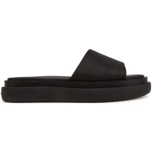 Calvin Klein Šľapky Flatform Slide Jacq HW0HW02461 Čierna Ženy Calvin Klein Šľapky Flatform Slide Jacq HW0HW02461 Čierna Ženy