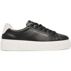 Tommy Hilfiger Sneakersy Chic Cupsole FW0FW09107 Čierna Ženy Tommy Hilfiger Sneakersy Chic Cupsole FW0FW09107 Čierna Ženy