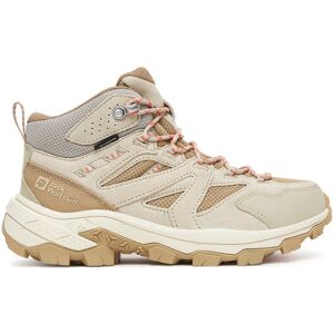 Jack Wolfskin Trekingová obuv Vojo Tour Texapore Mid A62071 Sivá Ženy Jack Wolfskin Trekingová obuv Vojo Tour Texapore Mid A62071 Sivá Ženy