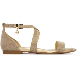MICHAEL Michael Kors Sandále Alexa Flex Flat 40S6AXFS1D Zlatá Ženy MICHAEL Michael Kors Sandále Alexa Flex Flat 40S6AXFS1D Zlatá Ženy