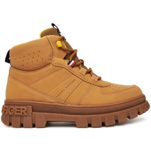 Tommy Hilfiger Šnurovacia obuv T3X5-34129-1696 D Hnedá Deti Tommy Hilfiger Šnurovacia obuv T3X5-34129-1696 D Hnedá Deti