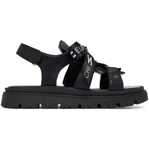 Elisabetta Franchi Sandále F4A2-E0588-1733999-D Čierna Deti Elisabetta Franchi Sandále F4A2-E0588-1733999-D Čierna Deti