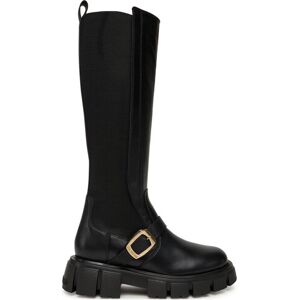 LOVE MOSCHINO Čižmy JA26015G1NIA000041 Čierna Ženy LOVE MOSCHINO Čižmy JA26015G1NIA000041 Čierna Ženy
