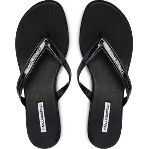 KARL LAGERFELD Žabky Jelly Heel KL83006 Čierna Ženy KARL LAGERFELD Žabky Jelly Heel KL83006 Čierna Ženy