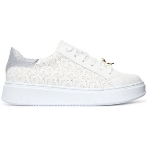 Patrizia Pepe Sneakersy PPK327.06 Biela Deti Patrizia Pepe Sneakersy PPK327.06 Biela Deti