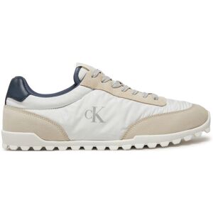 Calvin Klein Jeans Sneakersy YM0YM01263 Biela Muži Calvin Klein Jeans Sneakersy YM0YM01263 Biela Muži