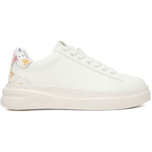 Guess Sneakersy FLPE11 LEA12 Biela Ženy Guess Sneakersy FLPE11 LEA12 Biela Ženy