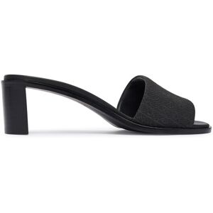 Calvin Klein Šľapky Block Heel Sandal Aop HW0HW03016 Čierna Ženy Calvin Klein Šľapky Block Heel Sandal Aop HW0HW03016 Čierna Ženy