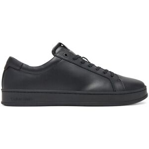 Calvin Klein Sneakersy Low Top Lace Up Lth HM0HM01971 Čierna Muži Calvin Klein Sneakersy Low Top Lace Up Lth HM0HM01971 Čierna Muži