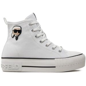 KARL LAGERFELD Plátenky KL60444 Biela Ženy KARL LAGERFELD Plátenky KL60444 Biela Ženy