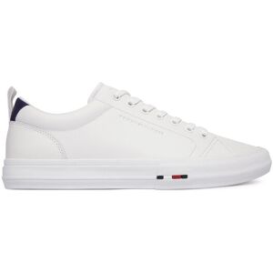 Tommy Hilfiger Sneakersy Harlem Street Lth FM0FM05708 Biela Muži Tommy Hilfiger Sneakersy Harlem Street Lth FM0FM05708 Biela Muži