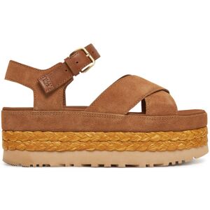 Ugg Espadrilky W Aubrey Ankle Strap 1167471 Hnedá Ženy Ugg Espadrilky W Aubrey Ankle Strap 1167471 Hnedá Ženy